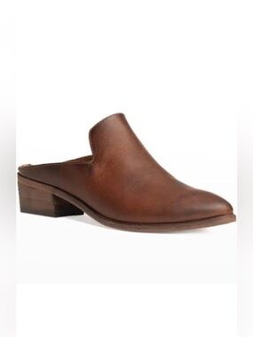 Frye Leather Ray Mules Cognac size 7.5